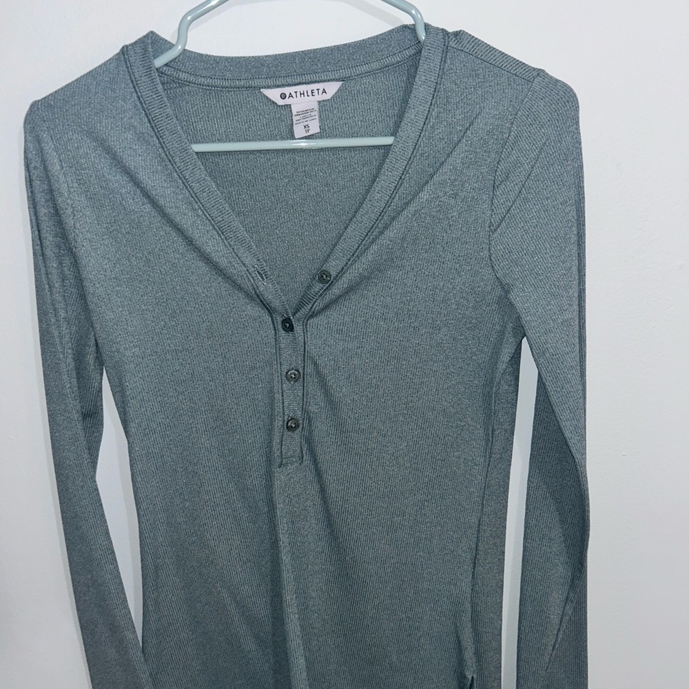 Athleta Blue Top
